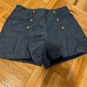 Blue Denim shorts